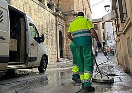 Imagen de archivo del servicio de limpieza de la ciudad.
