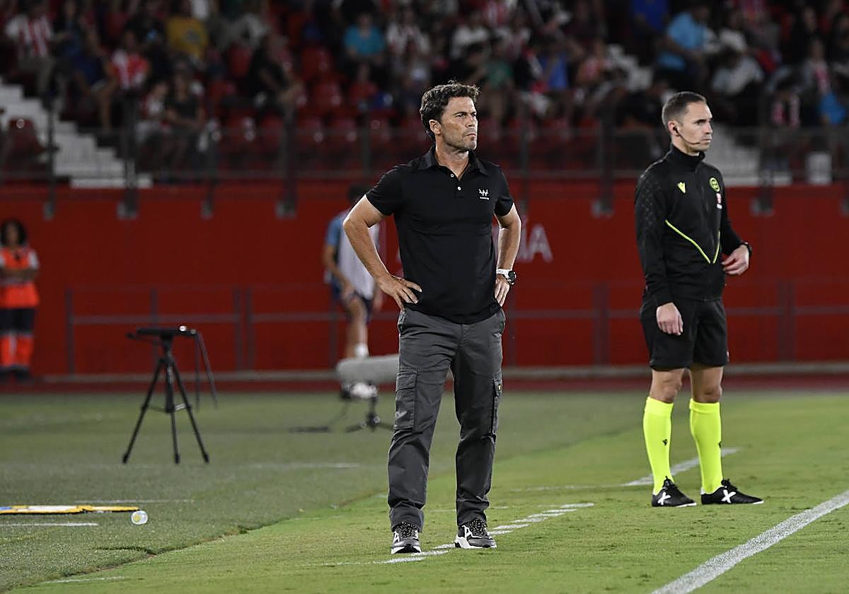 Rubi, con cara de circunstancias.