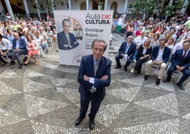 Enrique Rojas, en el Aula de Cultura de IDEAL.