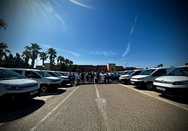 Centros de salud y hospitales de Almería incorporan 36 vehículos para sus necesidades de transporte