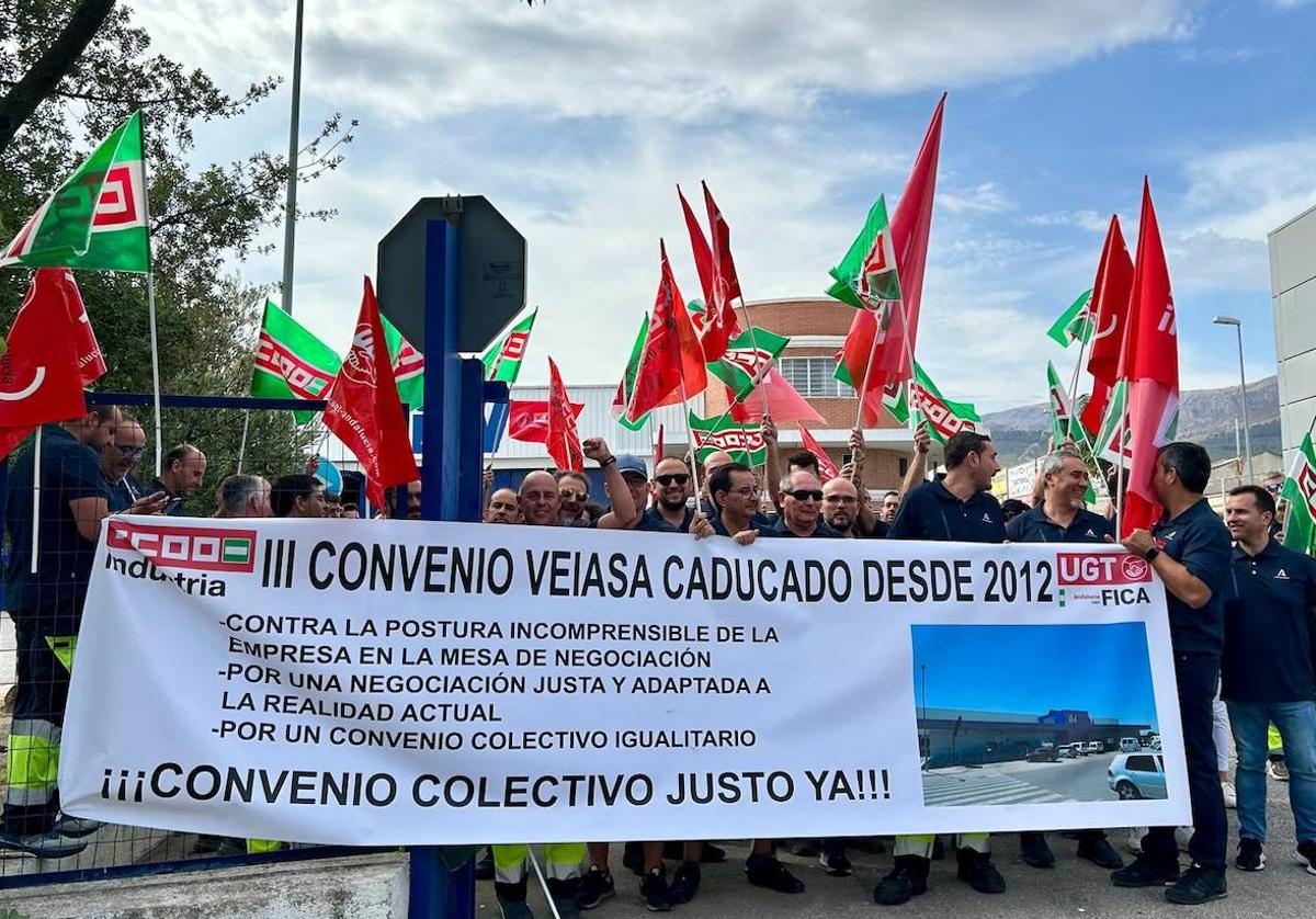 Concentración en la capital jienense.