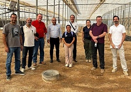 Visita de técnicos agrícolas brasileños a Almería.