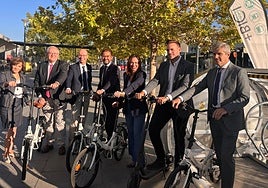 Presentación de los nuevos aparcamientos.