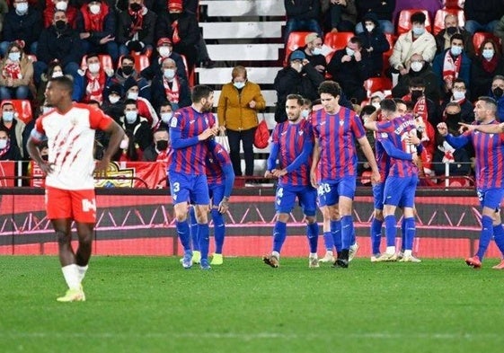 Akieme lamenta el gol de un Eibar que ganó en su última visita.l