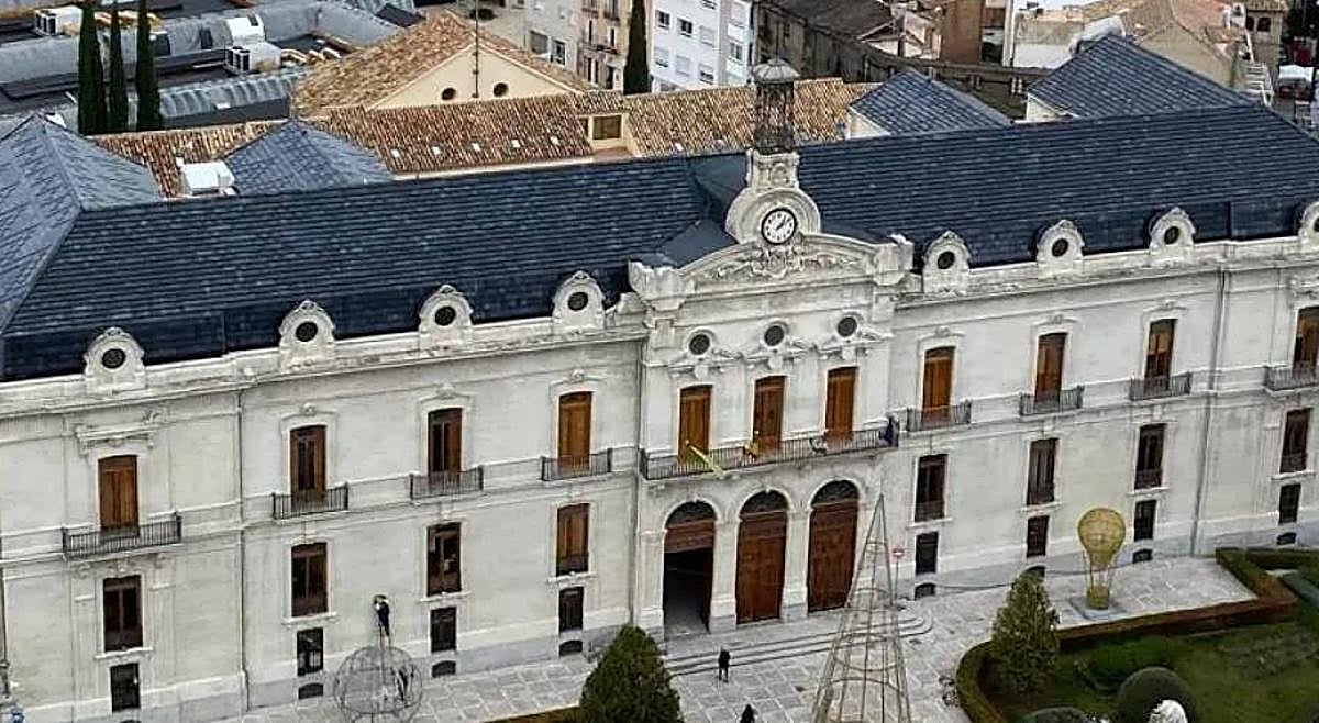 Palacio Provincial, en la plaza de San Francisco de la capital.