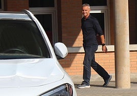 Fran Escribá, a su llegada a Los Cármenes.