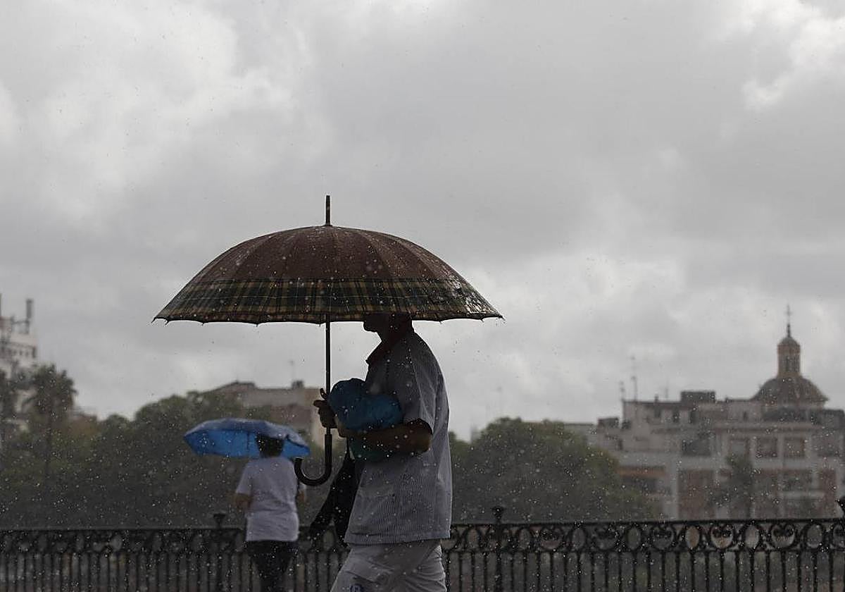 Un río atmosférico trae un temporal a la Península.