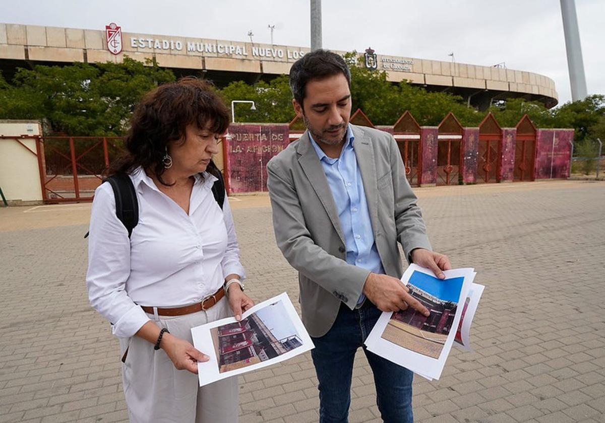 El concejal del grupo socialista en el Ayuntamiento de Granada Eduardo Castillo.