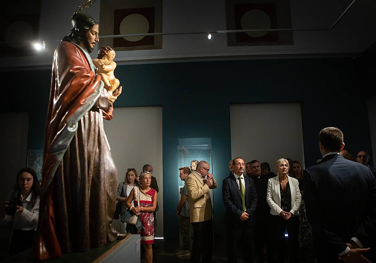 Imagen principal - La exposición se ha inaugurado hoy. 