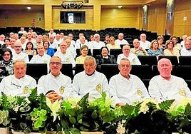 Encuentro de cocineros jubilados originarios de Bailén.
