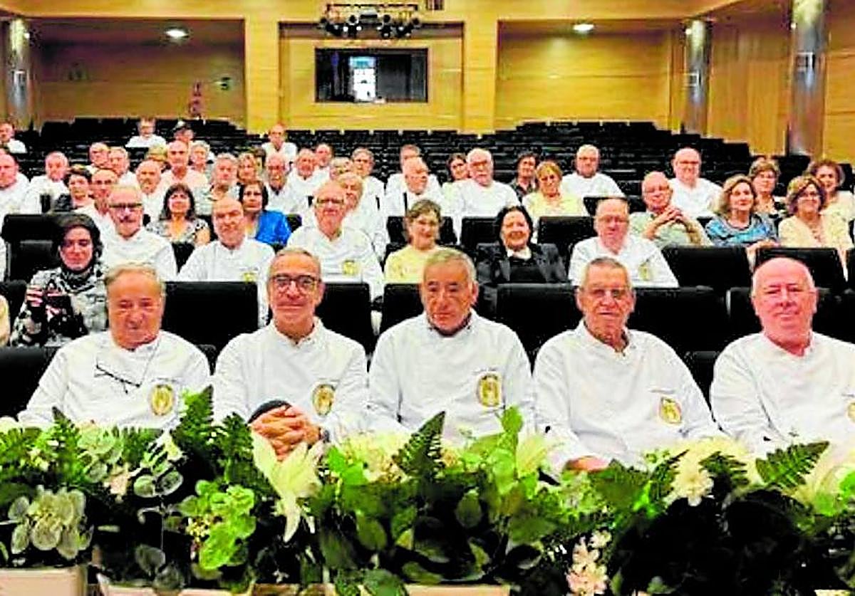 Encuentro de cocineros jubilados originarios de Bailén.