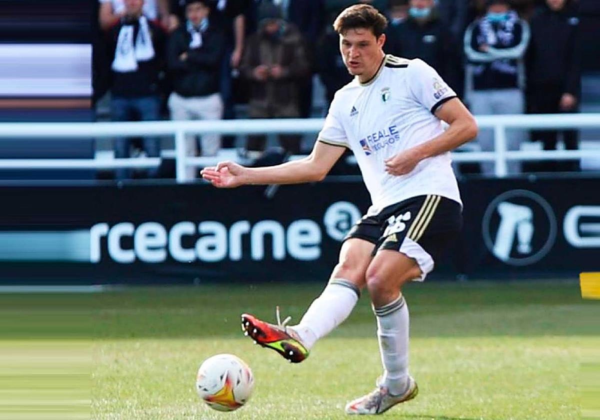 Miguel Rubio, en el Burgos.