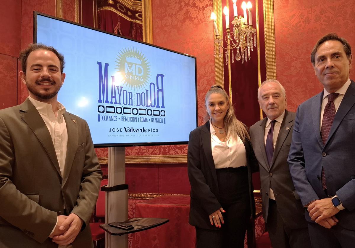 Presentación de los actos del vigésimo quinto aniversario tanto de la hechura y bendición de la Virgen.