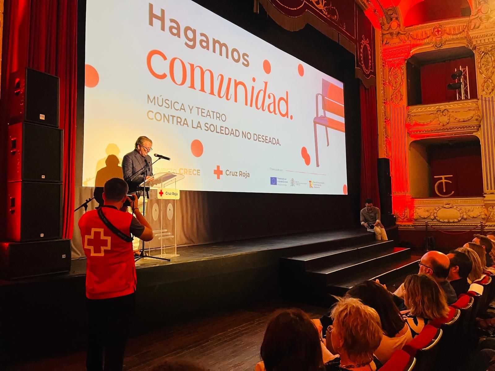 Gala &#039;Hagamos comunidad&#039; de Cruz Roja en el Teatro Cervantes