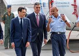 Sánchez y Moreno, durante la visita a las instalaciones del CEUS.