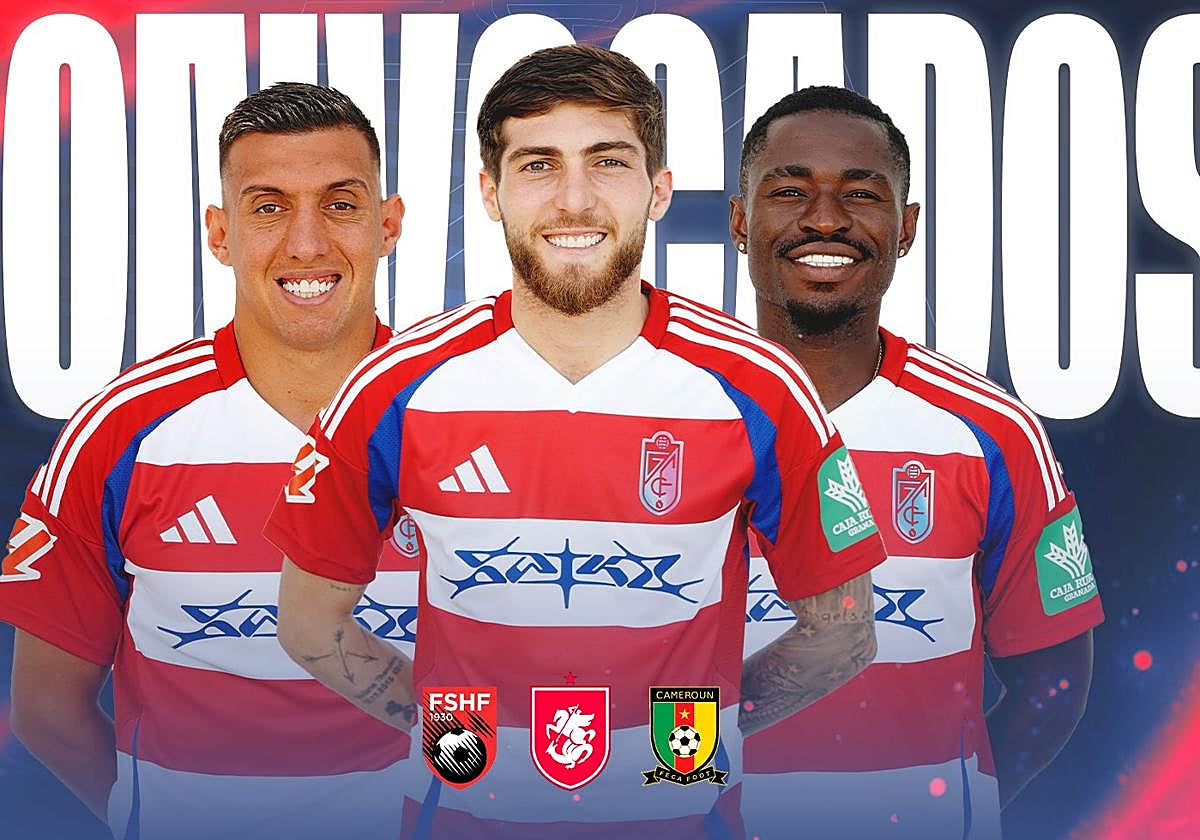 Uzuni, Tsitaishvili y Hongla, los tres internacionales del equipo.