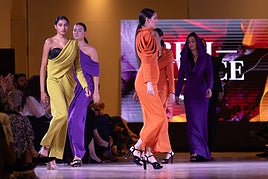 Varios de los diseños de la colección de Miguel Ángel Ocón.