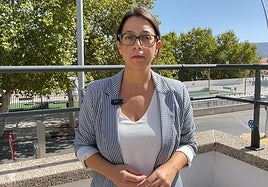 África Colomo, concejala del PSOE y vicepresidenta de la Diputación provincial.