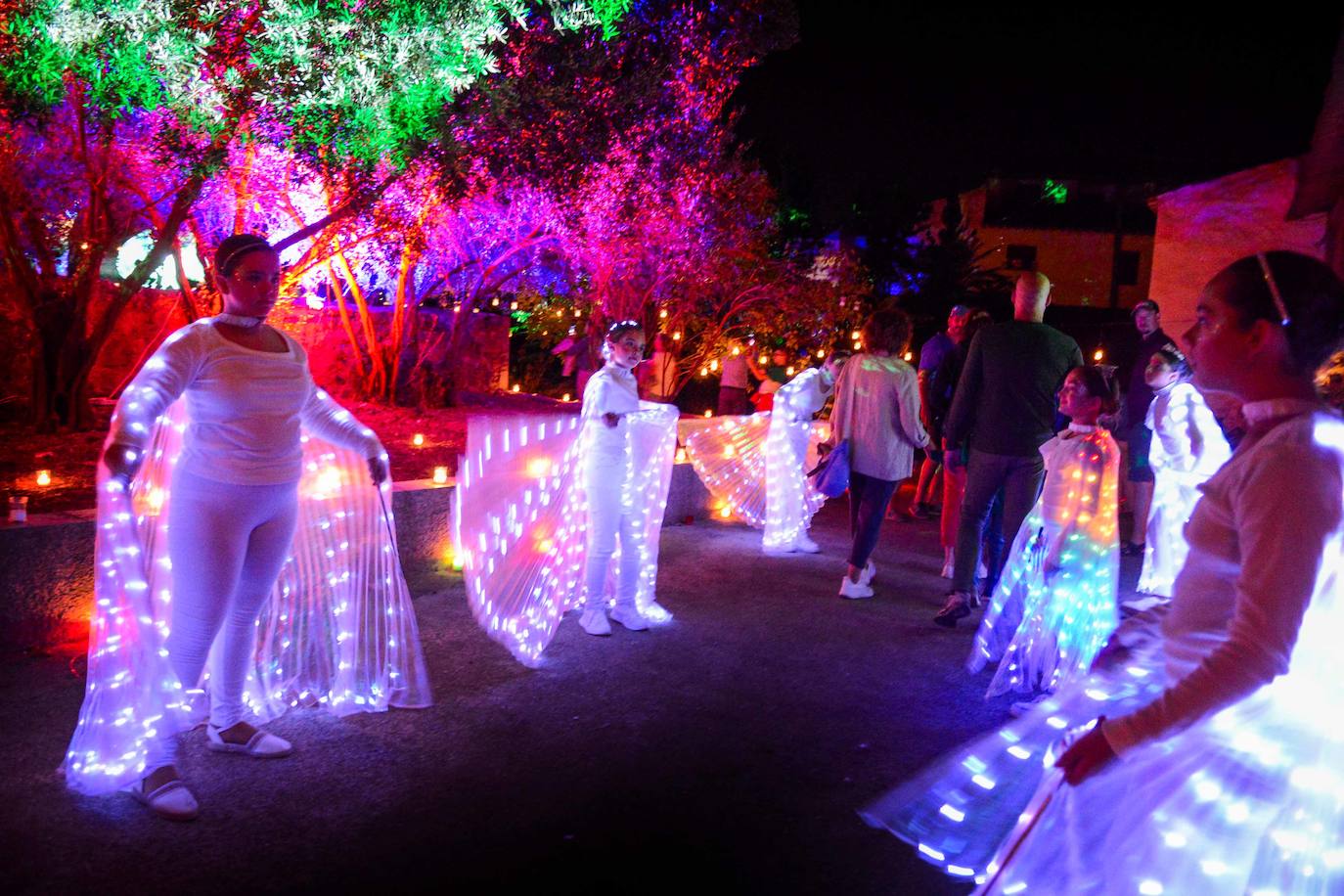 La belleza monumental de Guadix en la noche de las velas