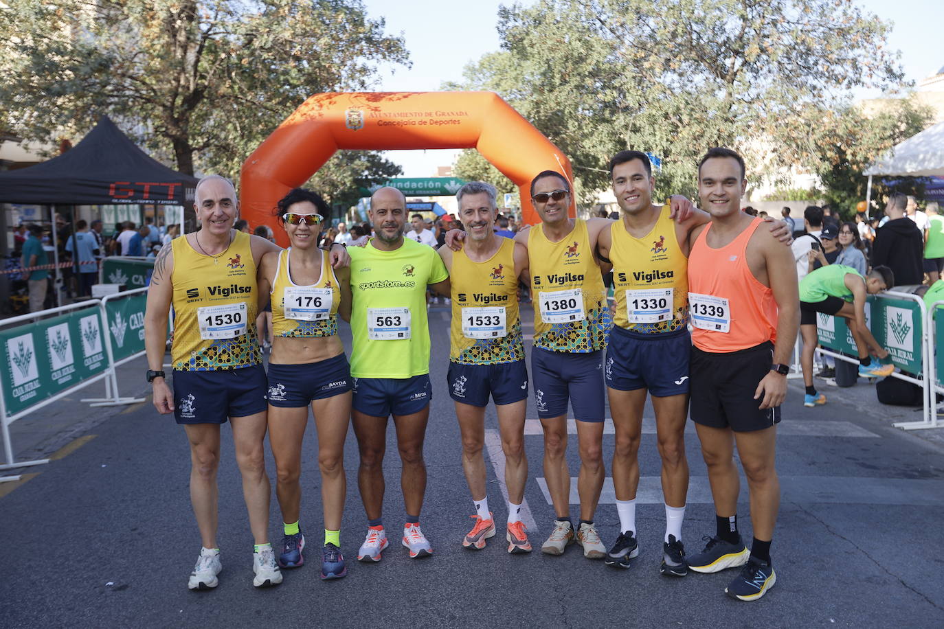 Las mejores imágenes de la carrera de Aspace en Granada