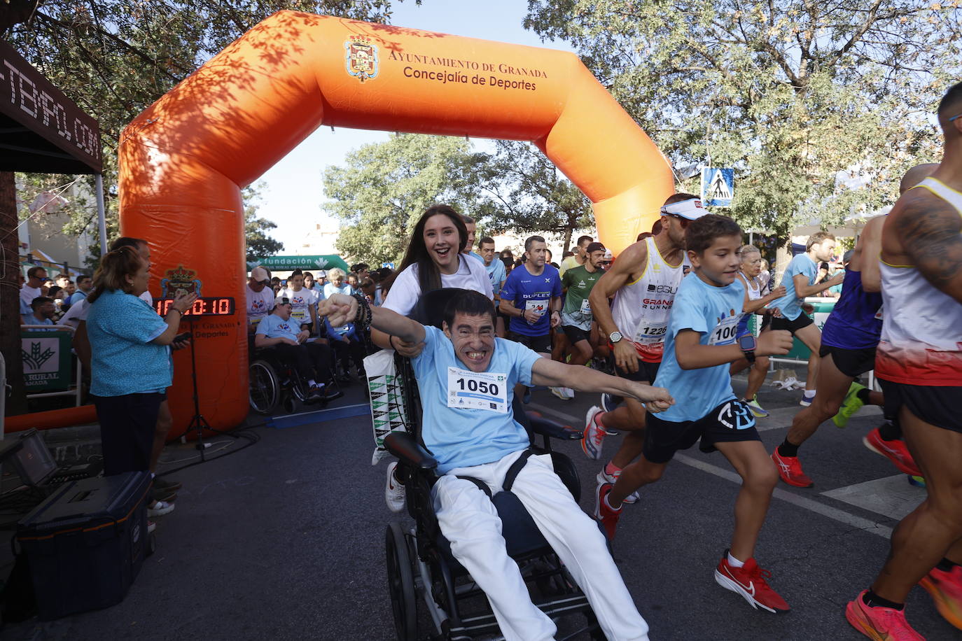 Las mejores imágenes de la carrera de Aspace en Granada