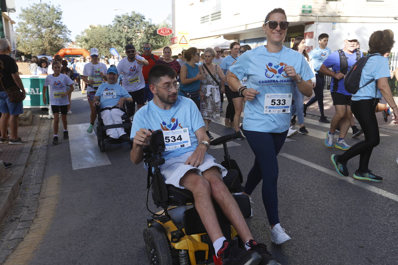 Las mejores imágenes de la carrera de Aspace en Granada