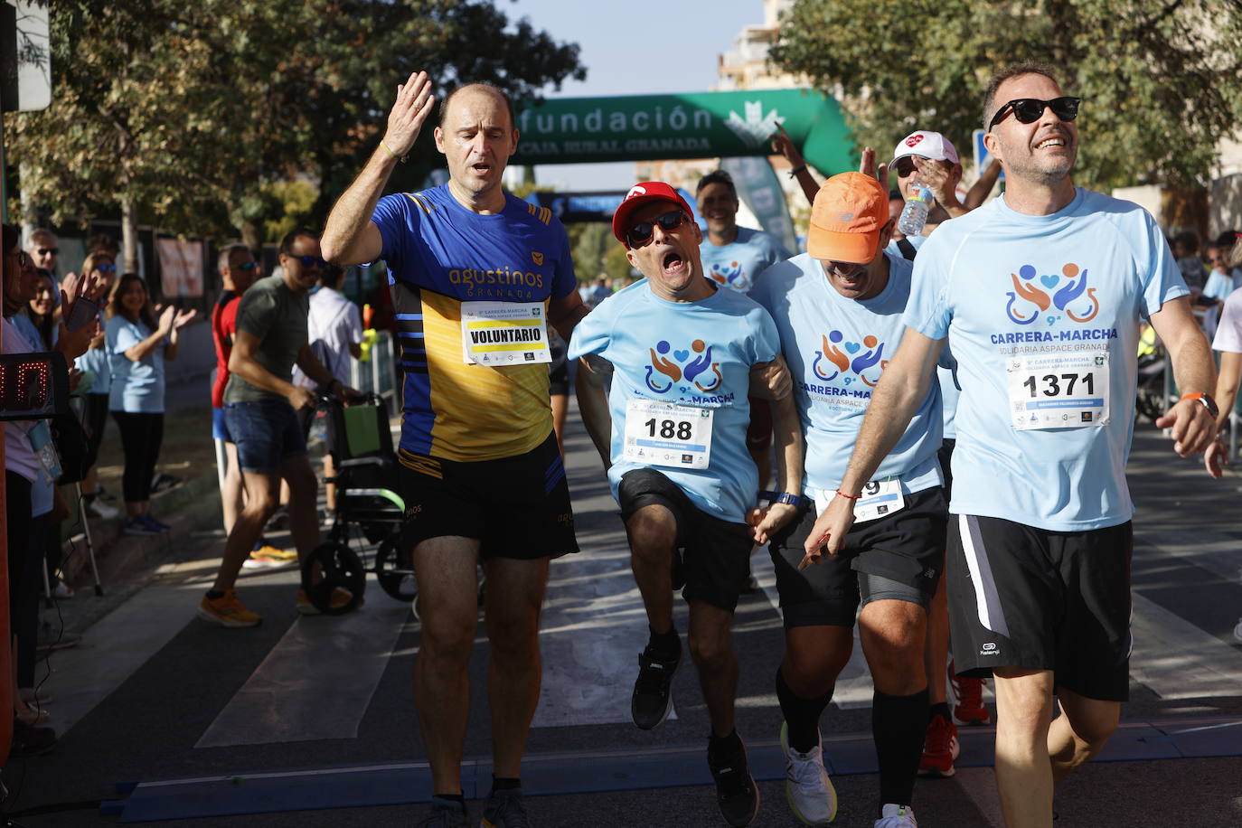 Las mejores imágenes de la carrera de Aspace en Granada