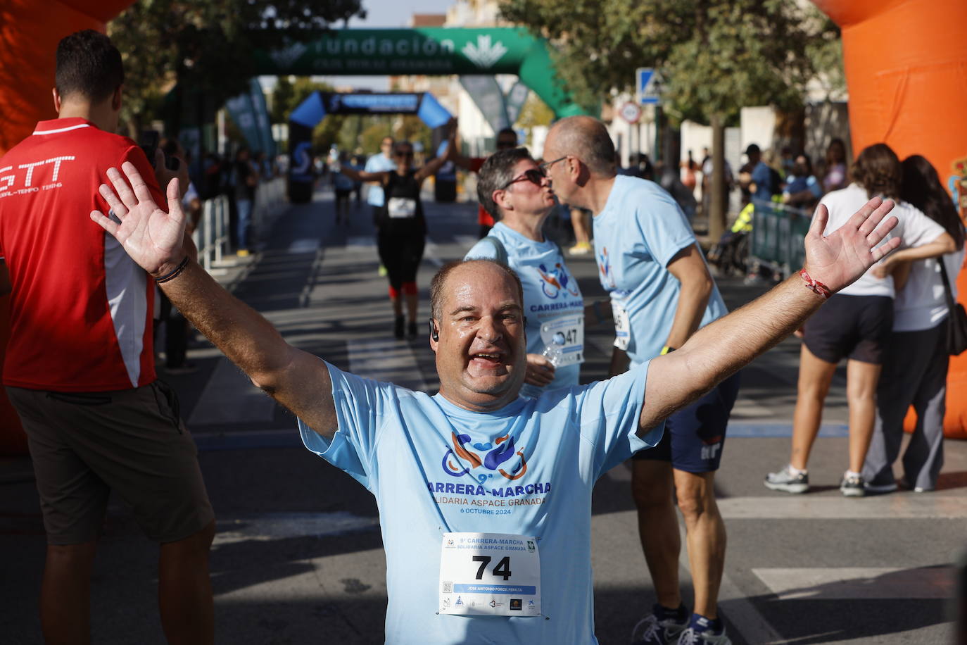 Las mejores imágenes de la carrera de Aspace en Granada