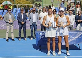 Entrega de premios a la conclusión de la final.