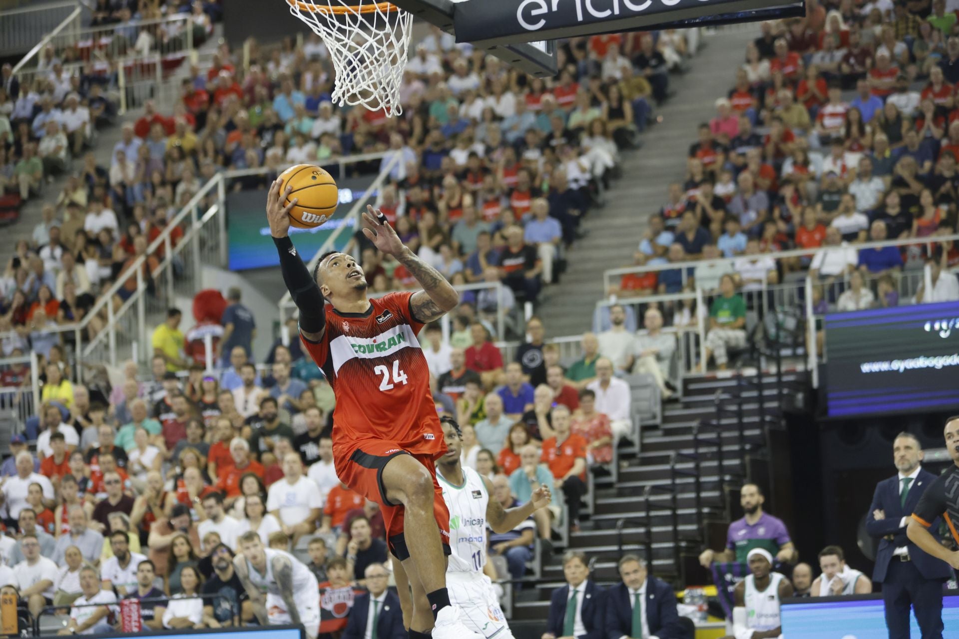 Wiley anota ante Unicaja.