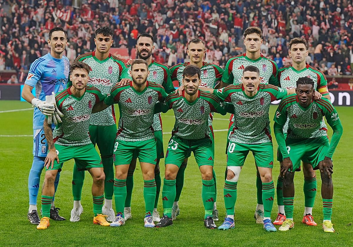 El Granada en Gijón.