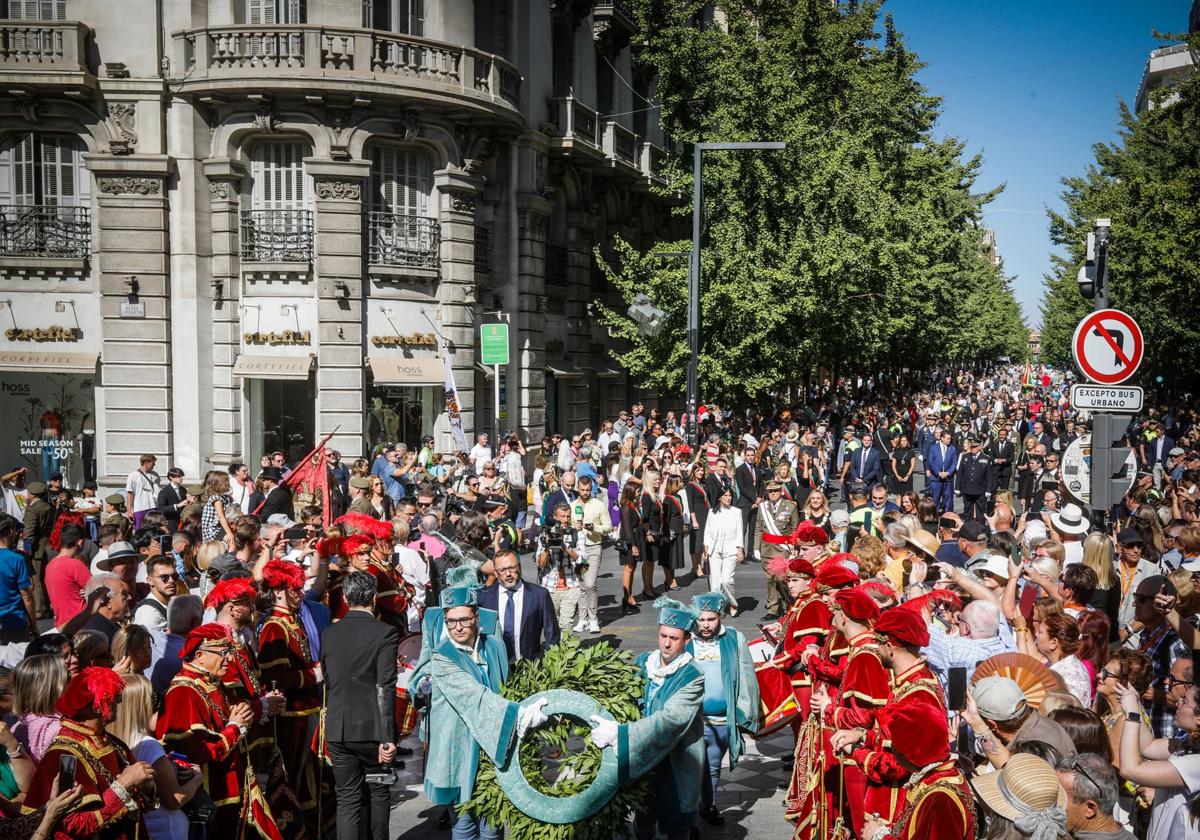 Celebración del día de la hispanidad