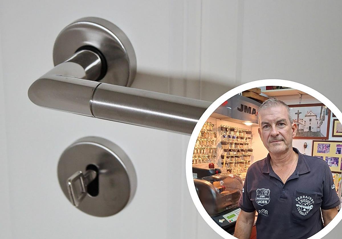 El cerrajero recomienda invertir entre 80 y 150 euros en una cerradura de alta gama.