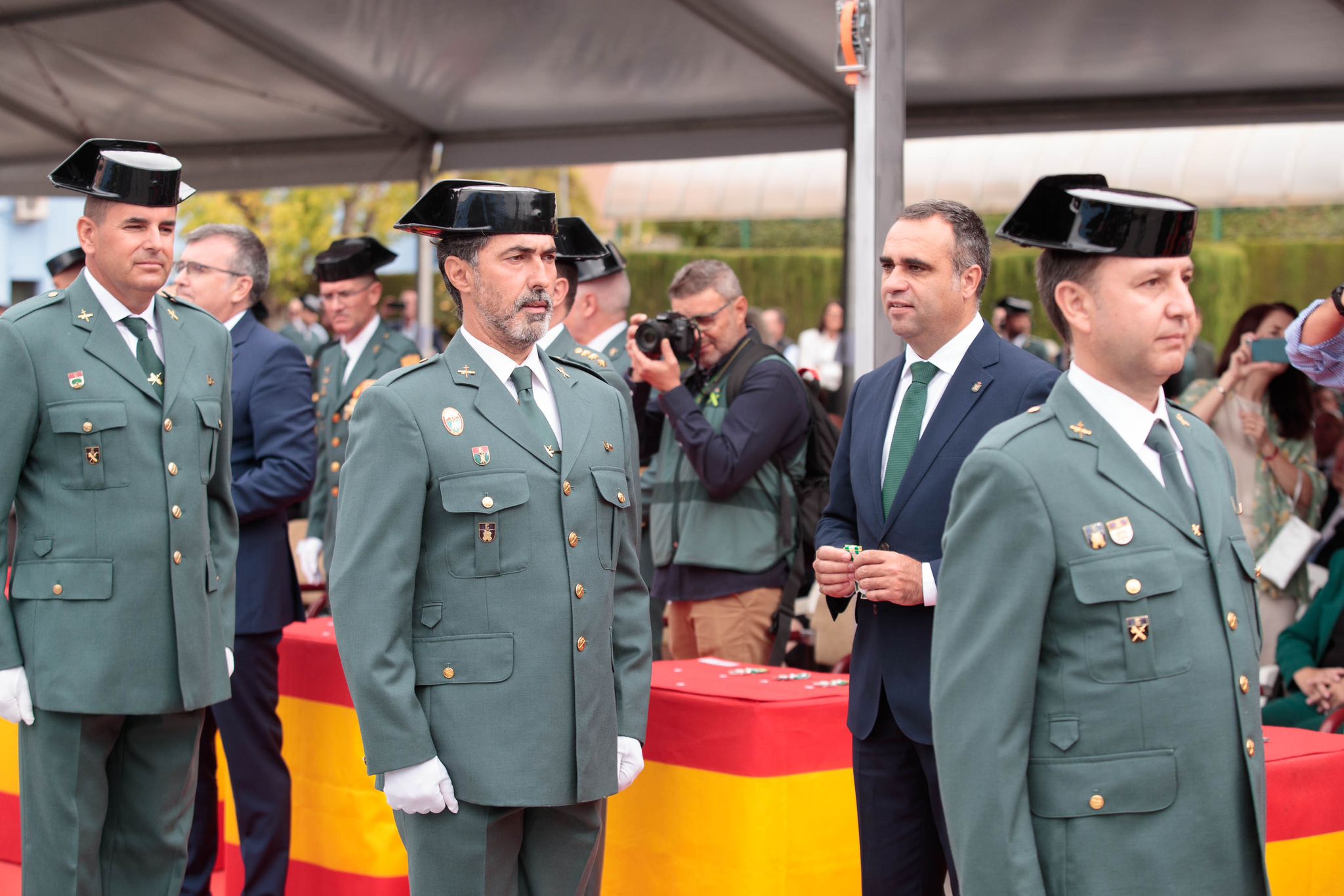 Las imágenes de la celebración de la Patrona de la Guardia Civil de Granada