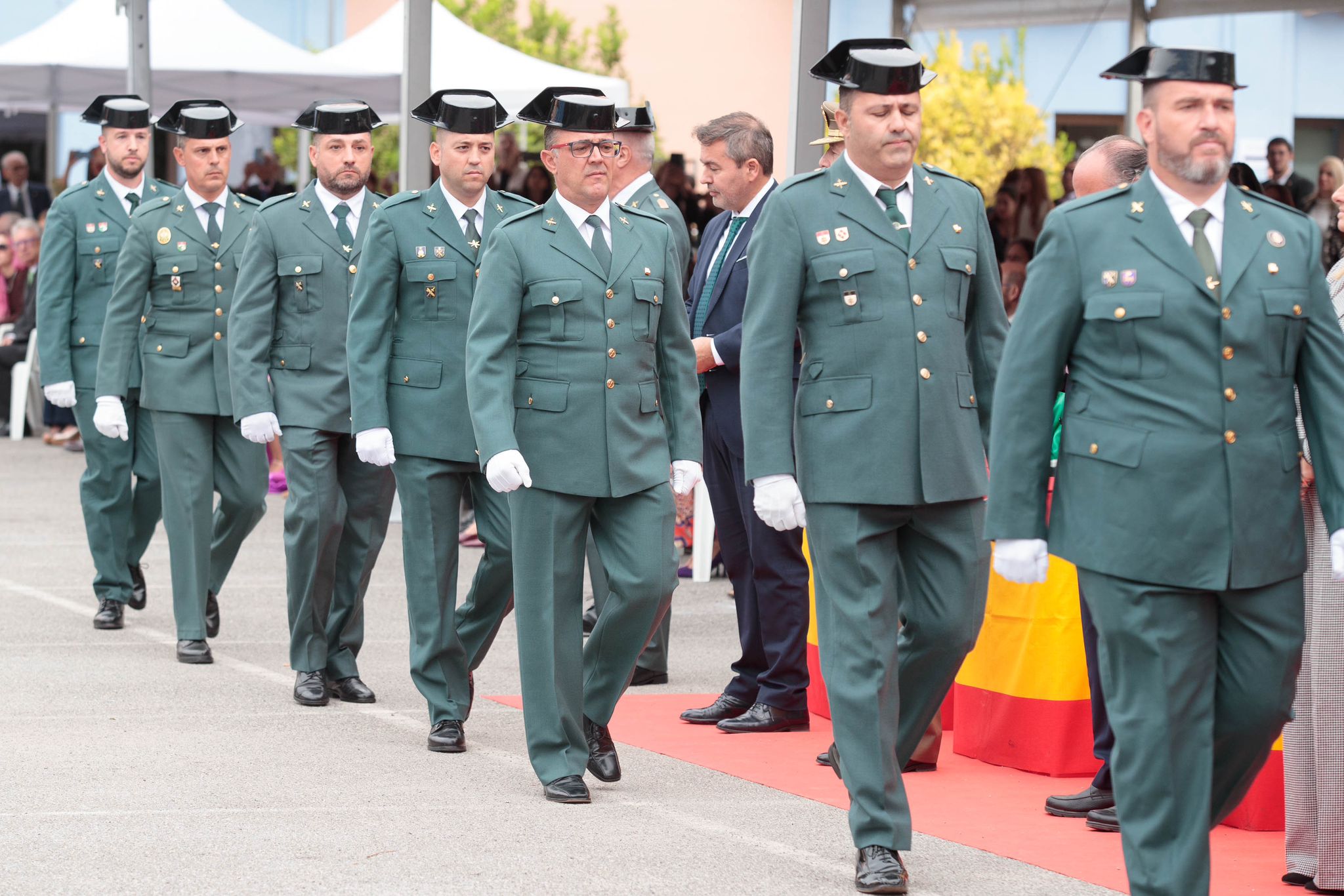 Las imágenes de la celebración de la Patrona de la Guardia Civil de Granada