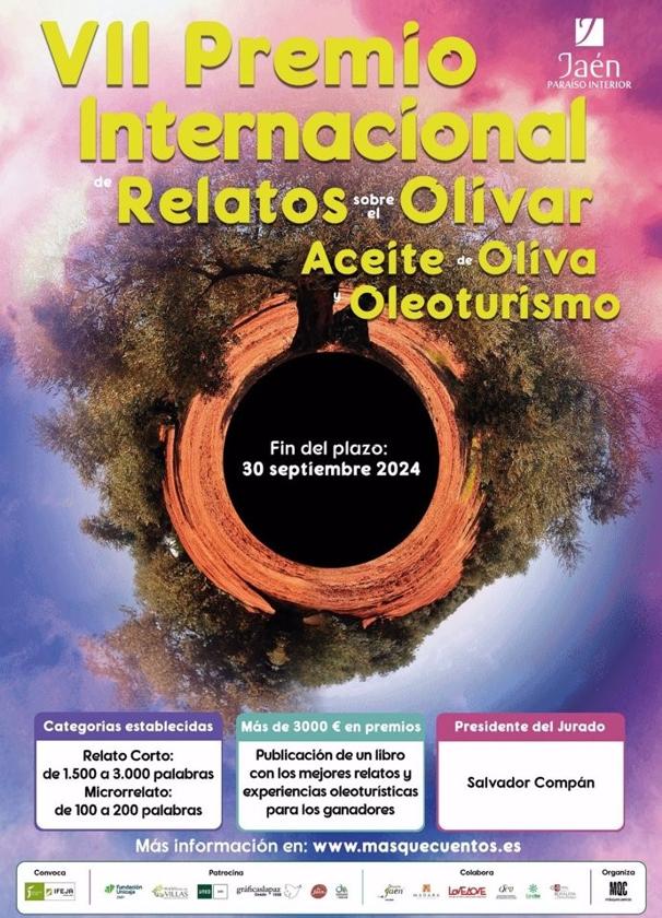 Cartel del Premio Internacional de Relatos sobre Olivar