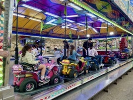 Niños en la Feria de Jaén