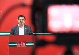 Paco Reyes, en rueda de prensa.