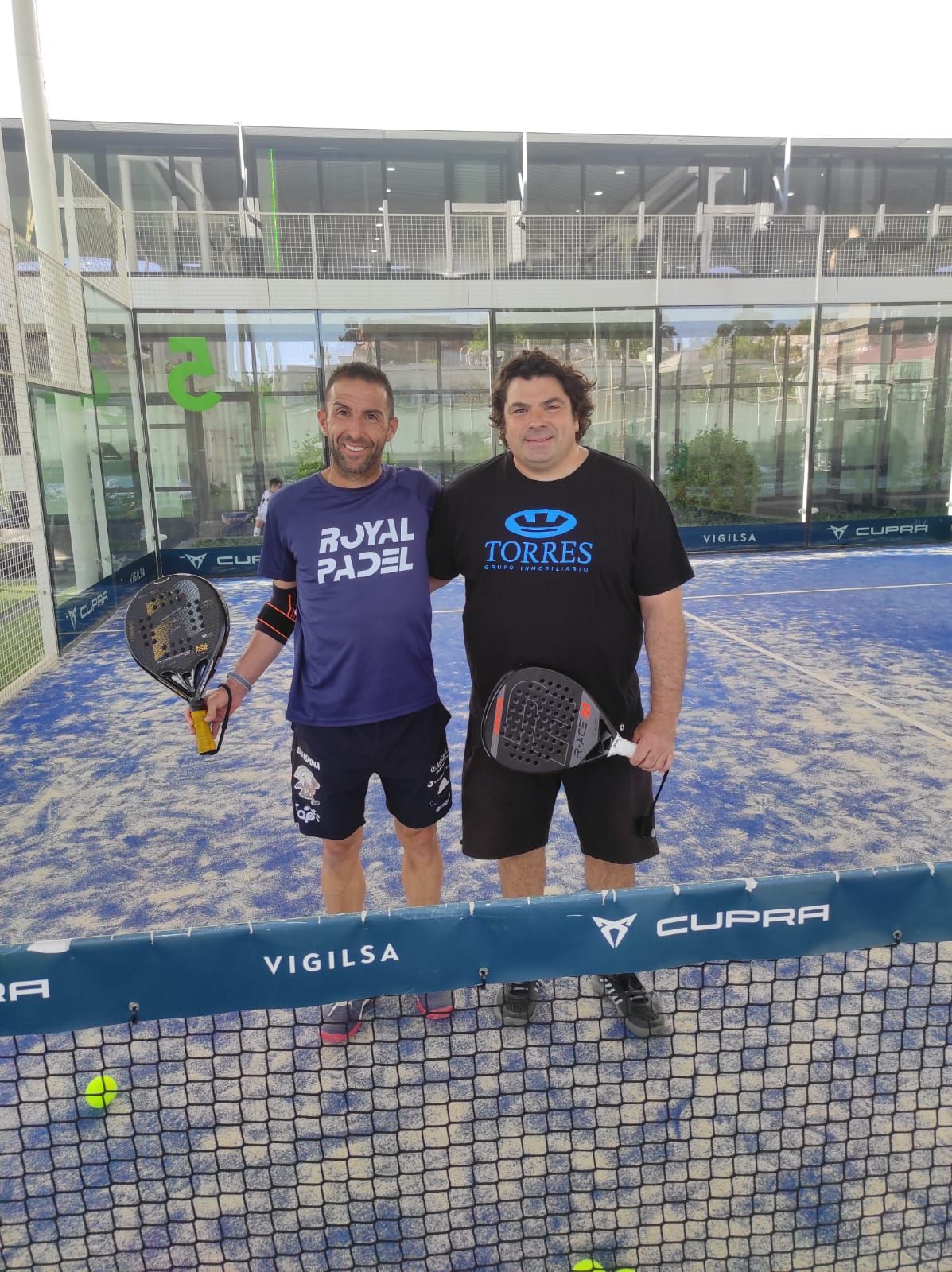 Espona y Cañas, campeones de Europa de veteranos como representantes granadinos.