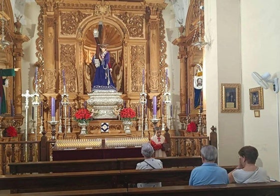 Interior del Camarín de Jesús, en Jaén