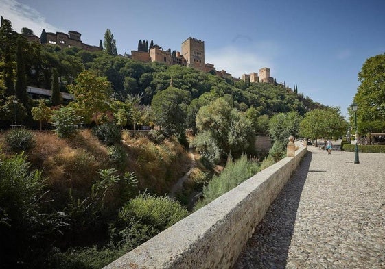 El Paseo de Romayla ocupará el margen del Darro.