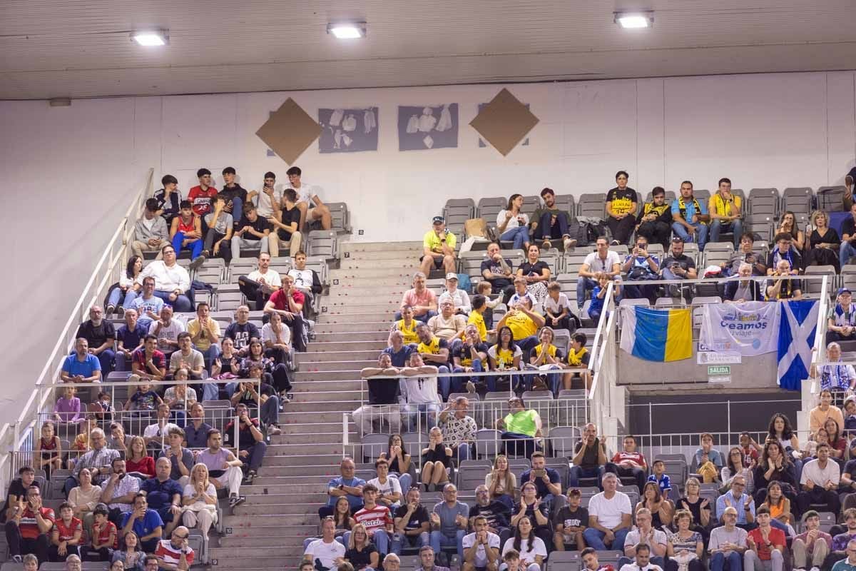 Encuéntrate en la grada durante el Covirán - La Laguna Tenerife