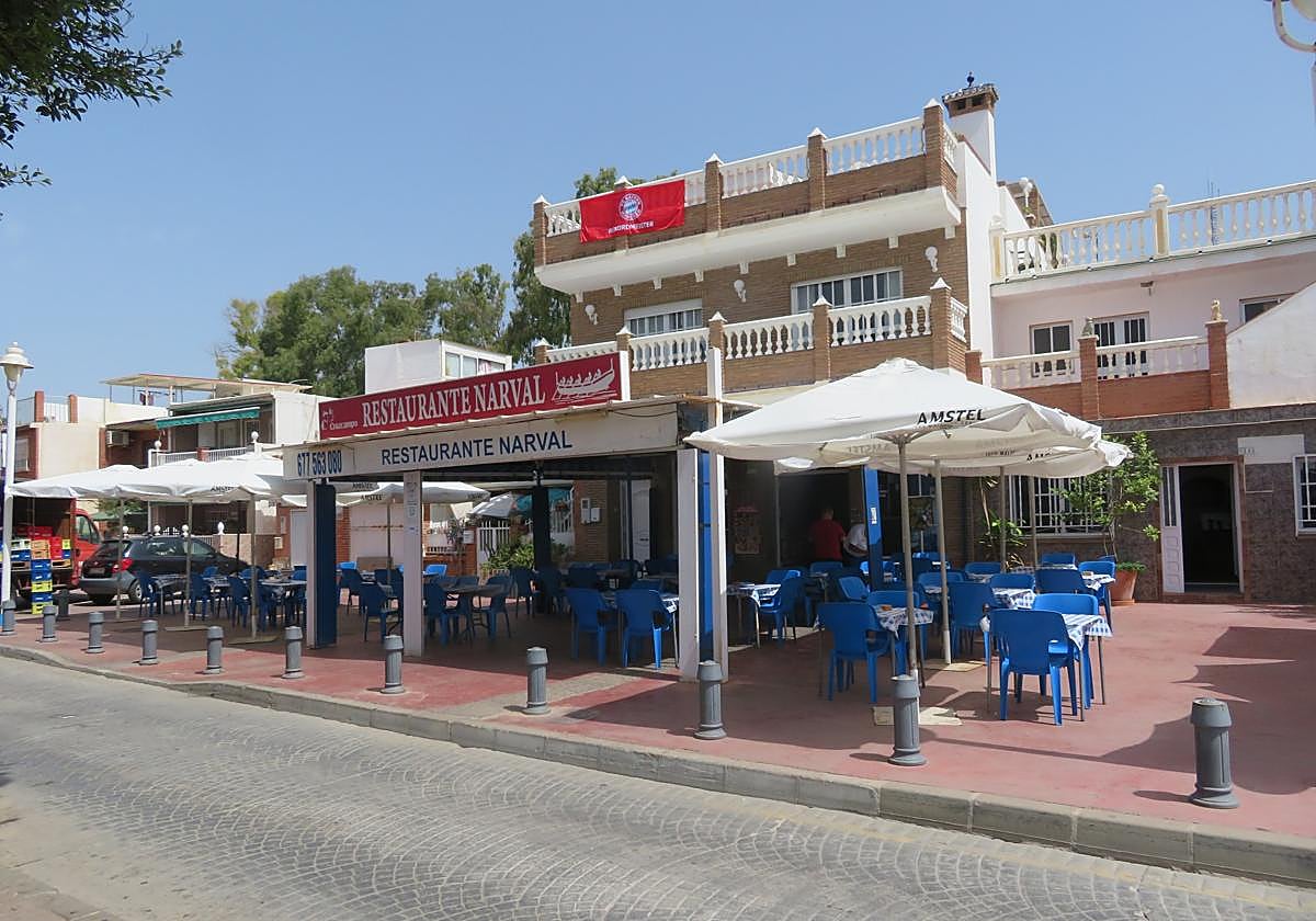 El Restaurante Narval, ubicado en El Palo (Málaga).