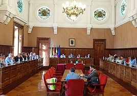 El pleno de Debate sobre el estado de la provincia, este martes.