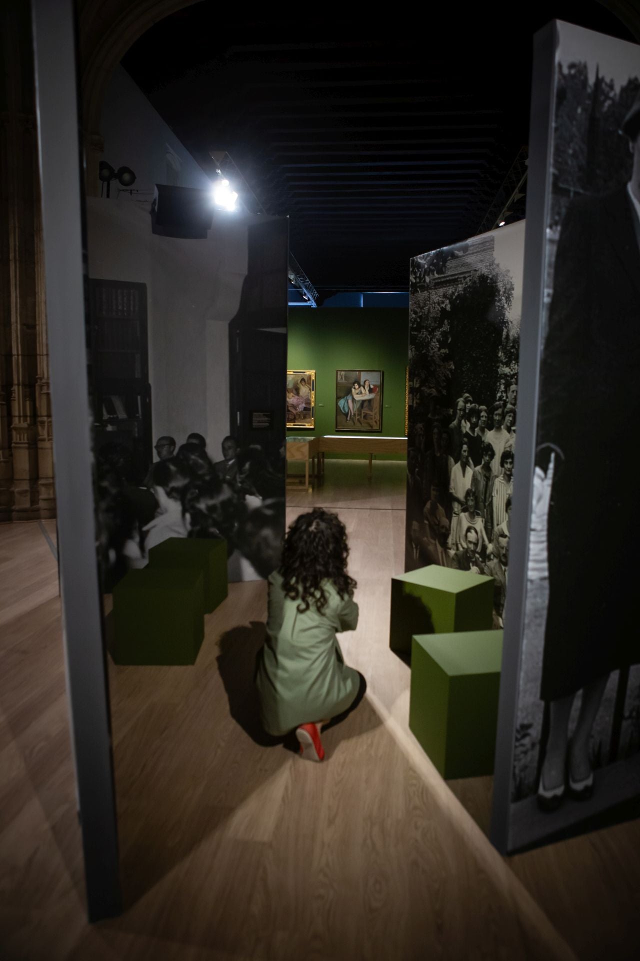 Las imágenes de la presentación de la exposición de Américo Castro