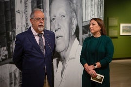 Las imágenes de la presentación de la exposición de Américo Castro