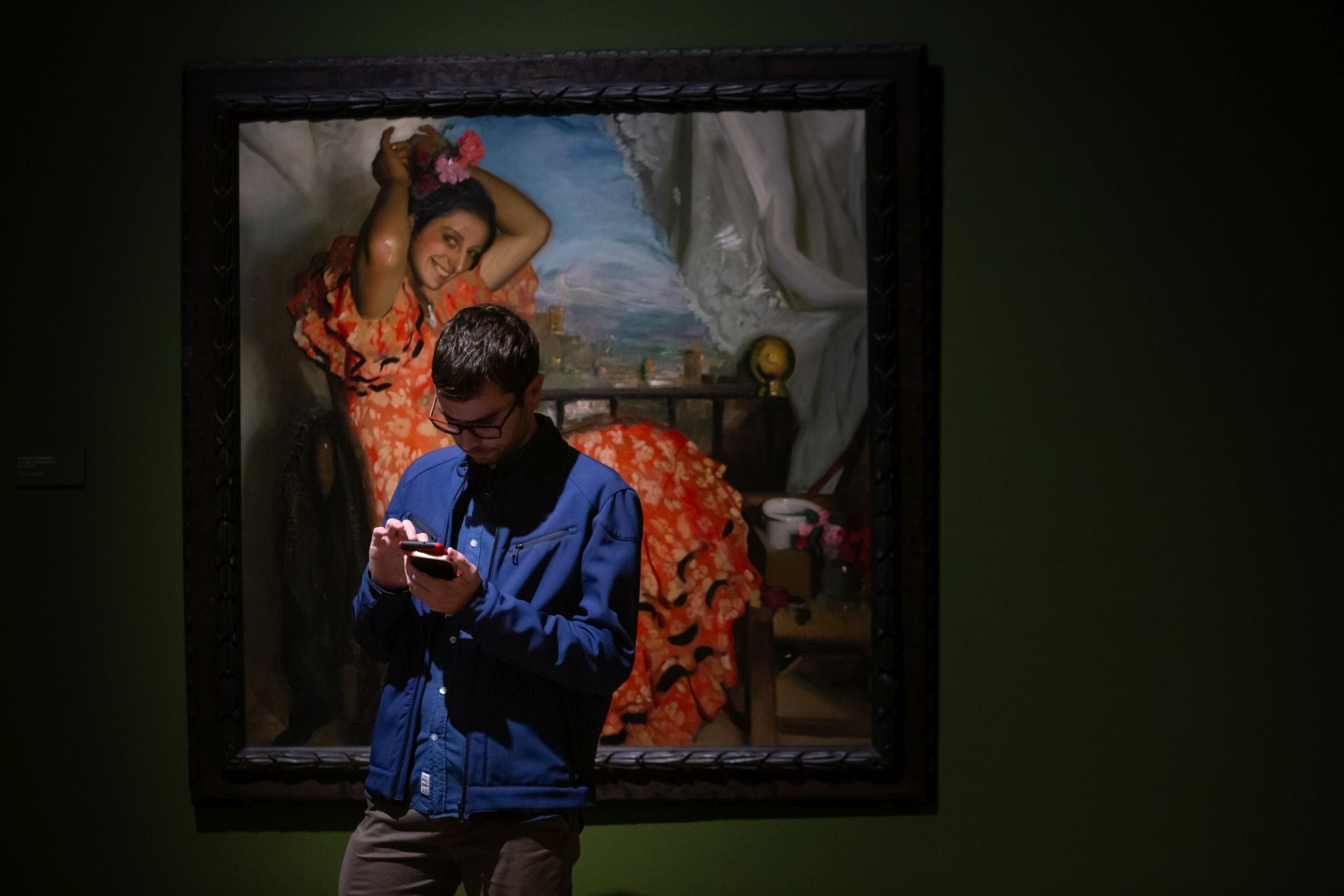 Las imágenes de la presentación de la exposición de Américo Castro