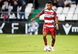 Loïc Williams, durante el partido.