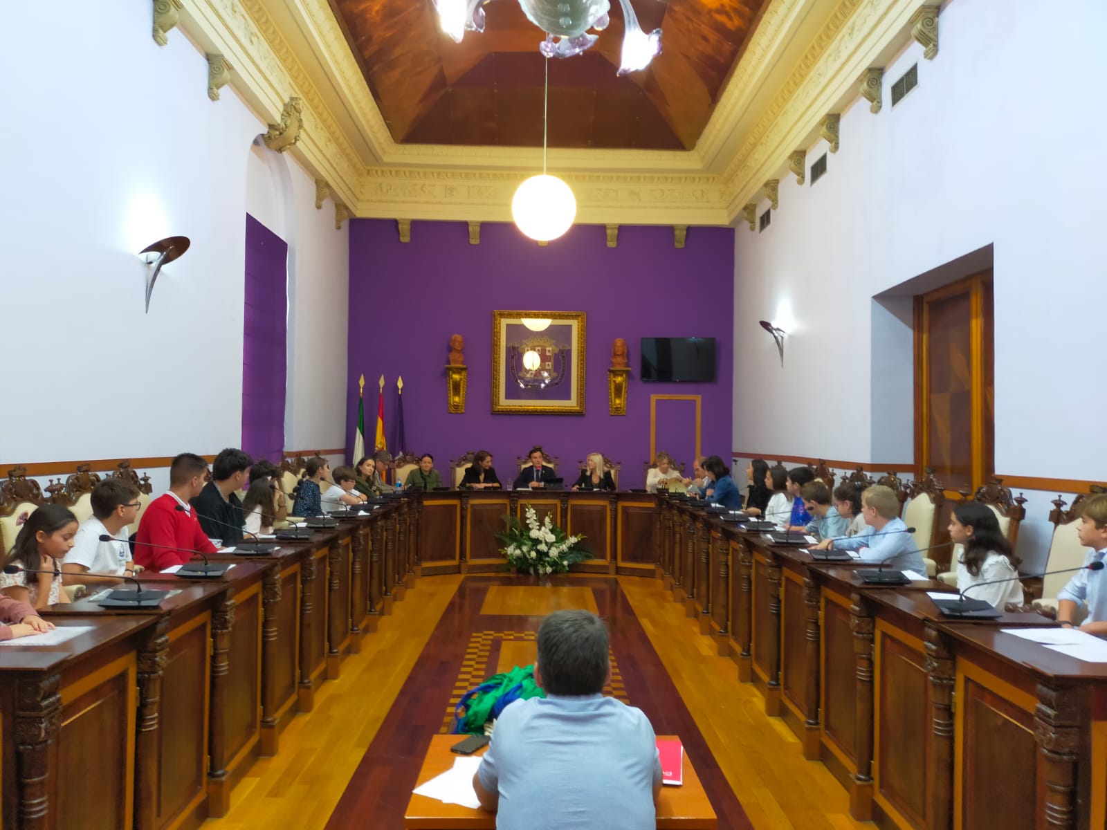 Consejo de Participación de la Infancia y la Adolescencia celebrado este miércoles en la capital.