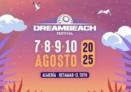 Dreambeach 2025 se celebrará en Almería y ya tiene fecha